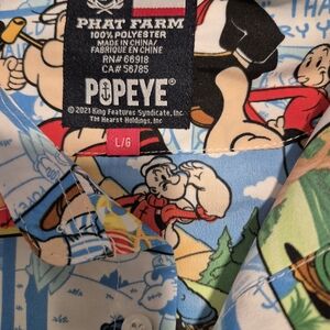 Phat Farm Popeye Graphic Shirt
